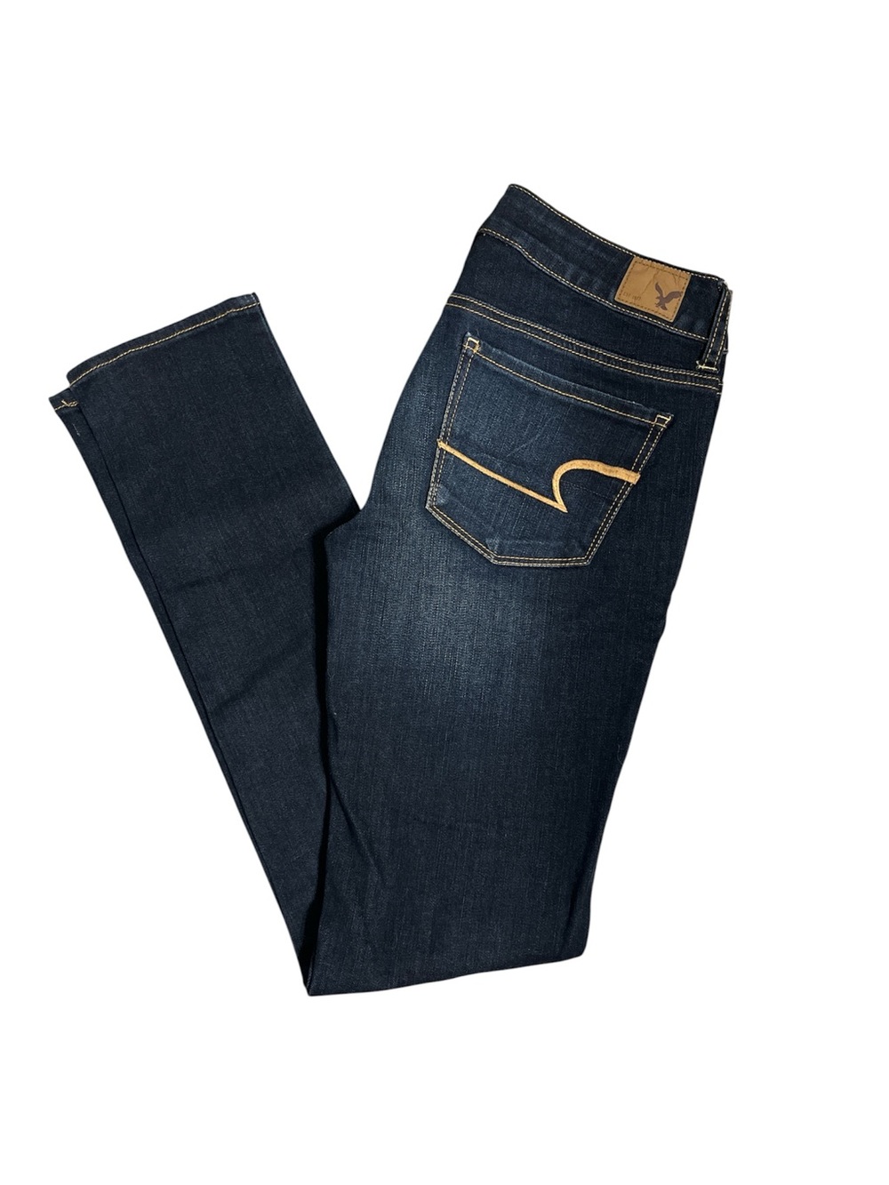 American Eagle Outfitters Dark Wash Skinny Super Stretchy Jeans